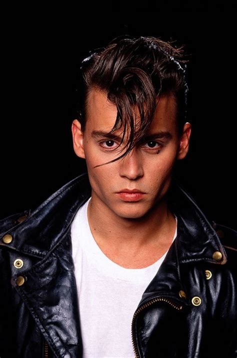 johnny depp cry baby hair.